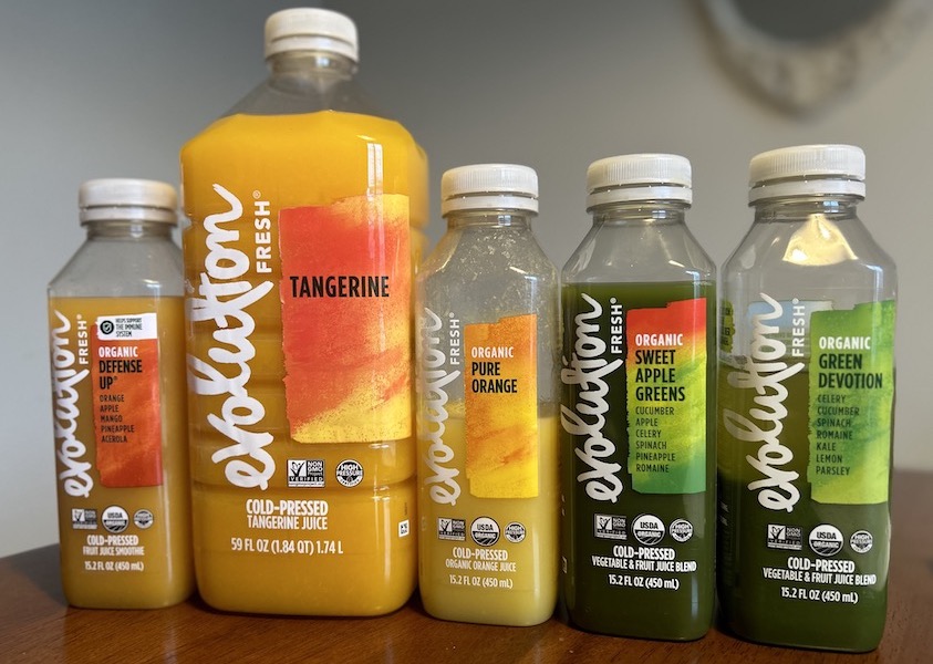 I tried 5 Evolution Fresh juices, and this is what I thought